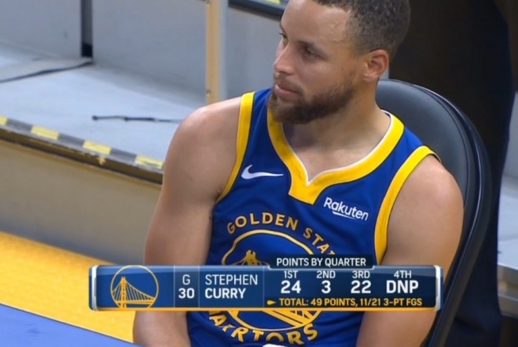 斯蒂芬·庫里|是否想破克萊的記錄？庫里的反應(yīng)：每到這時都無法上第4節(jié)！