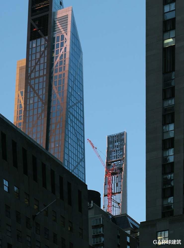 GA环球建筑 世界最“瘦”摩天大楼——纽约西57街111号项目最新施工进展