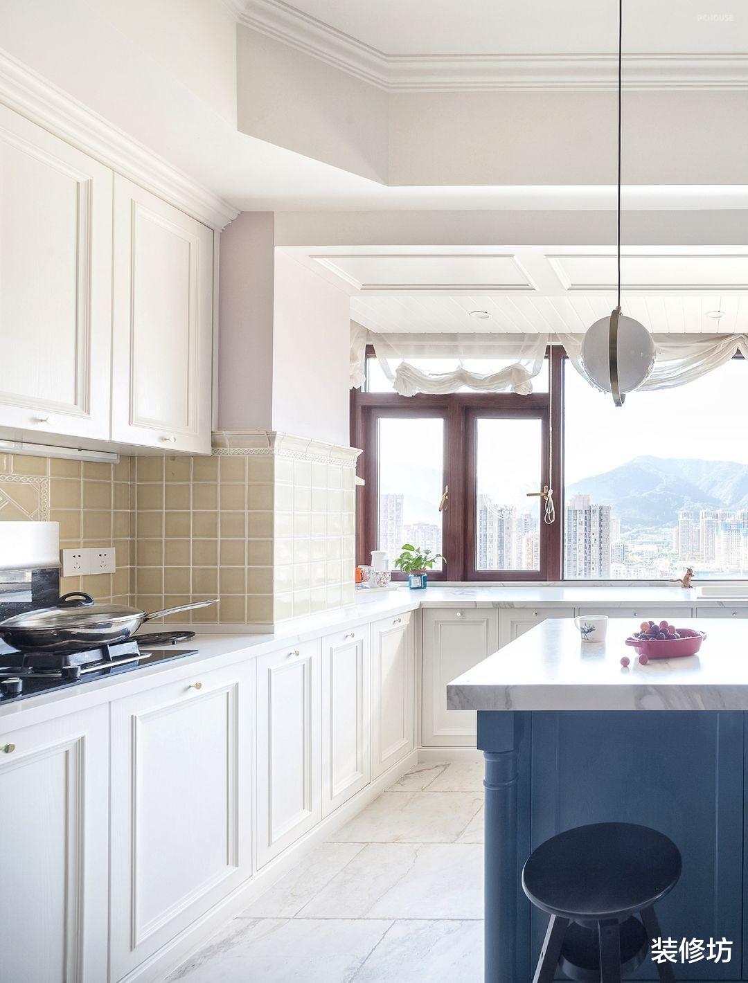 135平方米美式风情，用色彩和创意做装饰，让家充满爱意