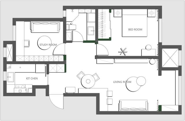|128㎡现代轻奢,稳重配色+文艺布置,让生活充满诗意与情趣