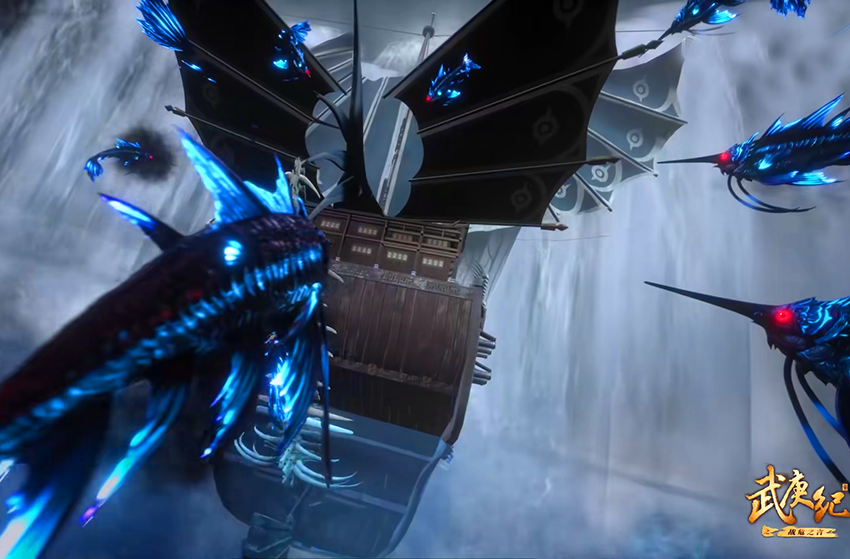 武庚纪|武庚纪:战损随风起舞好美,贝儿身材太魅惑,虚无现世神眼都害怕