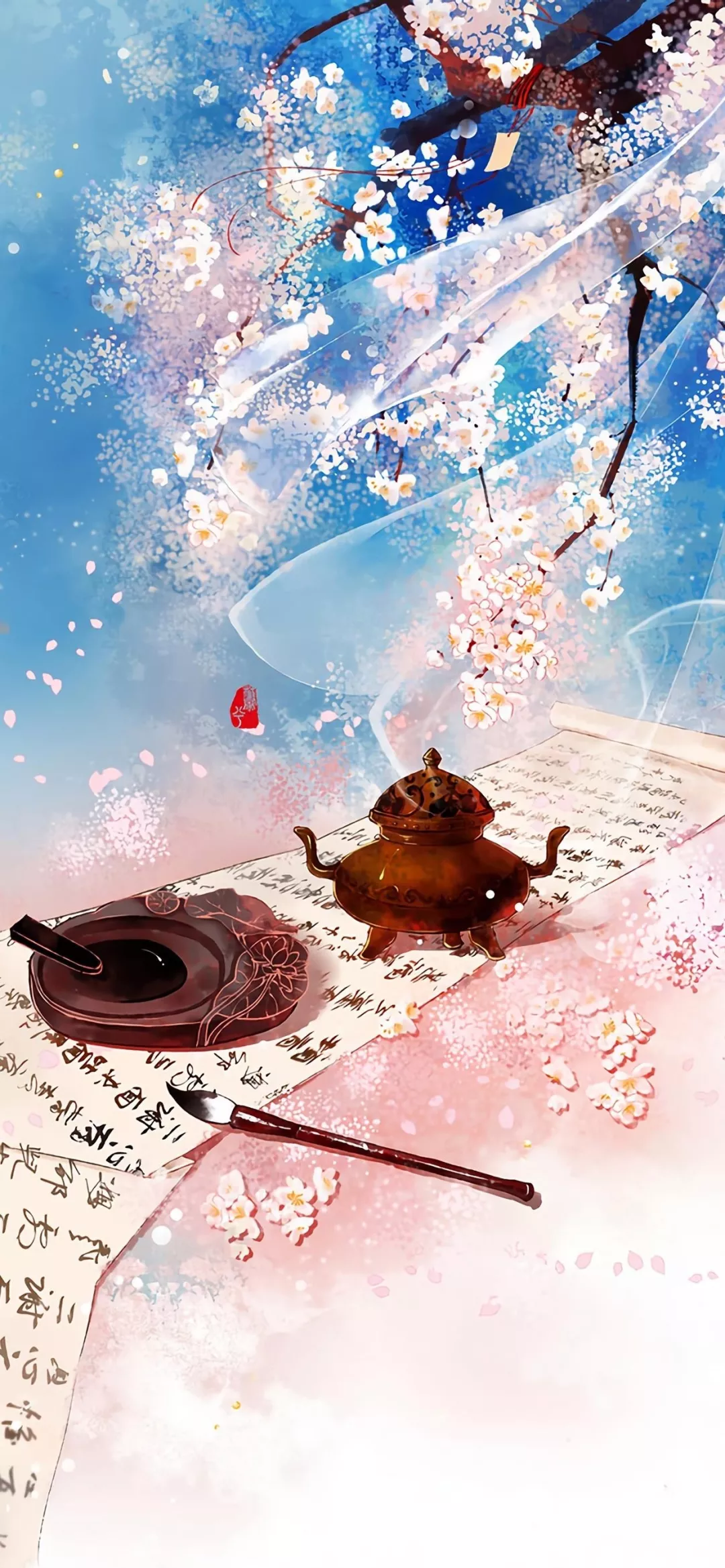  大量古风锁屏壁纸来了！清新淡雅，意境满分