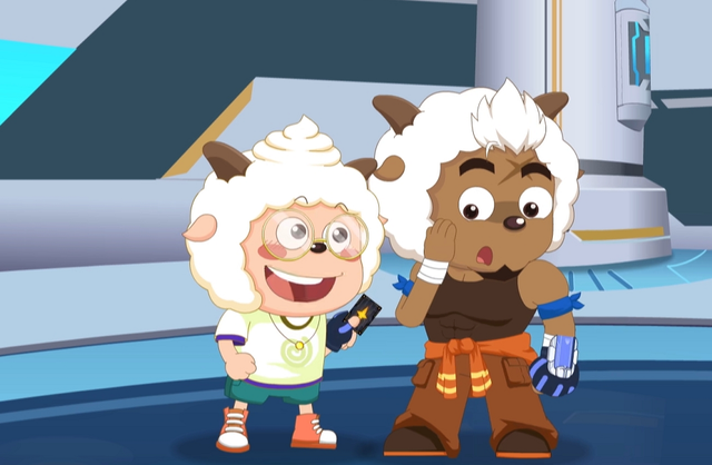 奥特兄弟|决战次时代：暖羊羊衣服出现BUG，领结时有时无，你发现了吗？