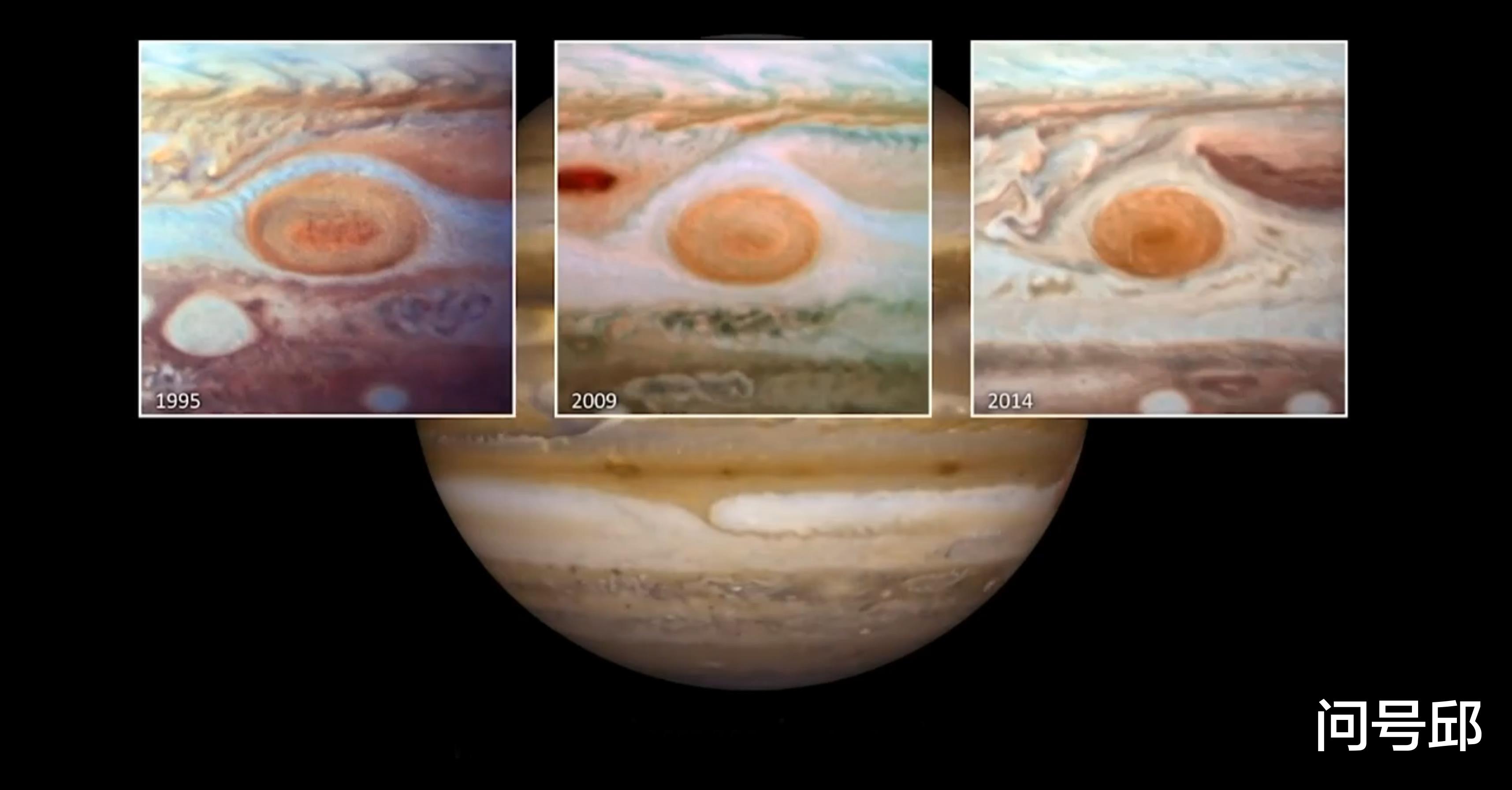 “朱诺号”探测到的数据:木星的大红斑比马里亚纳海沟深40倍