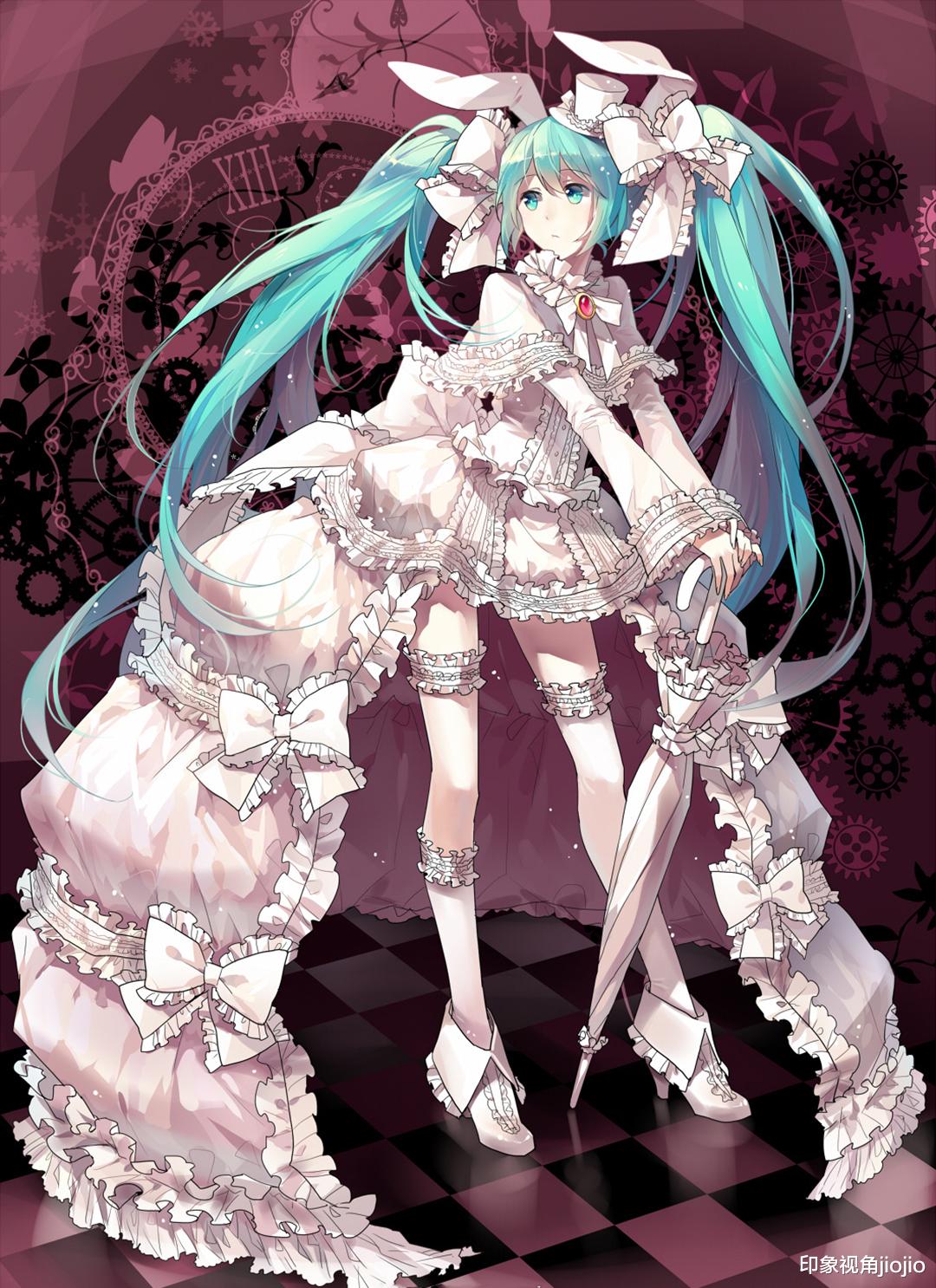 同人|二次元日系风格的同人少女插画，给人一种清澈华丽的透明感