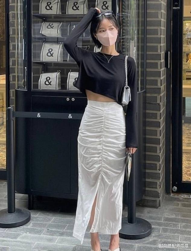 时尚搭配师瓜瓜|身高160以下的女生,建议裙子的长度选这2种,好看显腿长