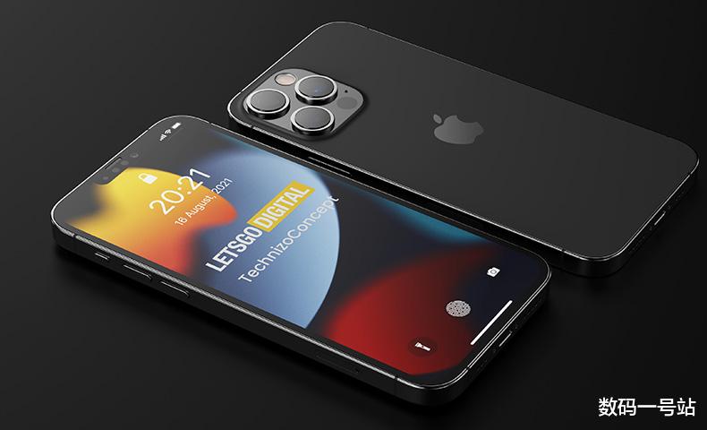 iphone13 pro|iPhone13 Pro渲染图曝光,小刘海+LTPO高刷屏,新配色拉满辨识度