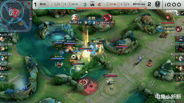 qg|老林选出“不符合逻辑”阵容，QG3-1战胜GK！第一支晋级世冠八强的队伍诞生