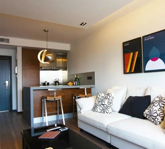 |晒晒装了3个月的55平房子，超级漂亮，大爱衣帽间