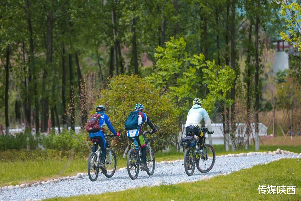 传媒陕西 春暖花开，太乙风雅绿道精彩呈现，真切感受到生态流入城市的惬意
