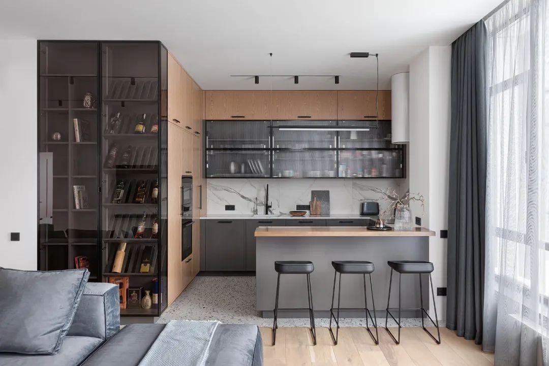 |谁说吧台是鸡肋?照着这些方案设计,2㎡就能营造小资情调!
