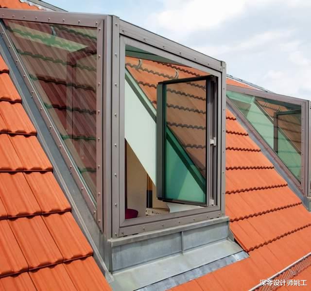 |住顶楼我会这样装,借斜坡外凸改成阳光房,室内一片通透敞亮