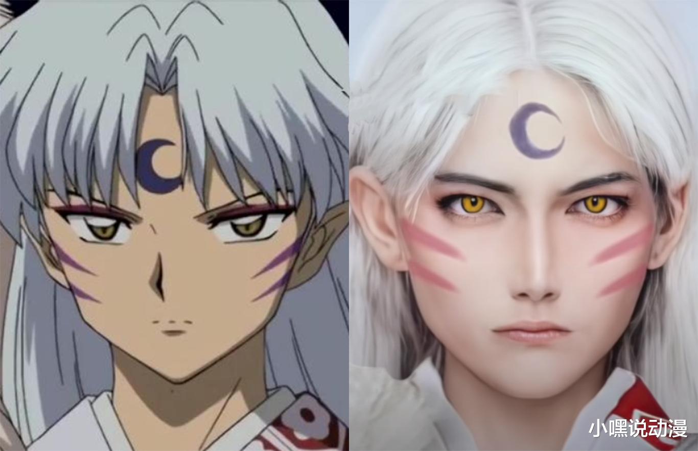 ai|当《犬夜叉》被AI还原成真人，戈薇网红脸被吐槽，只有云母神还原