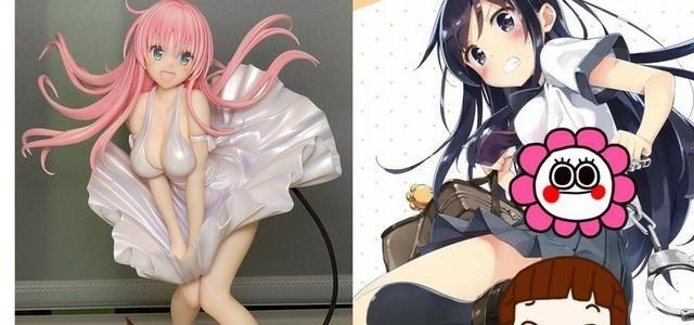 |人类面对天气很脆弱，裙子被风吹起很无奈，动漫里这个少女却不服