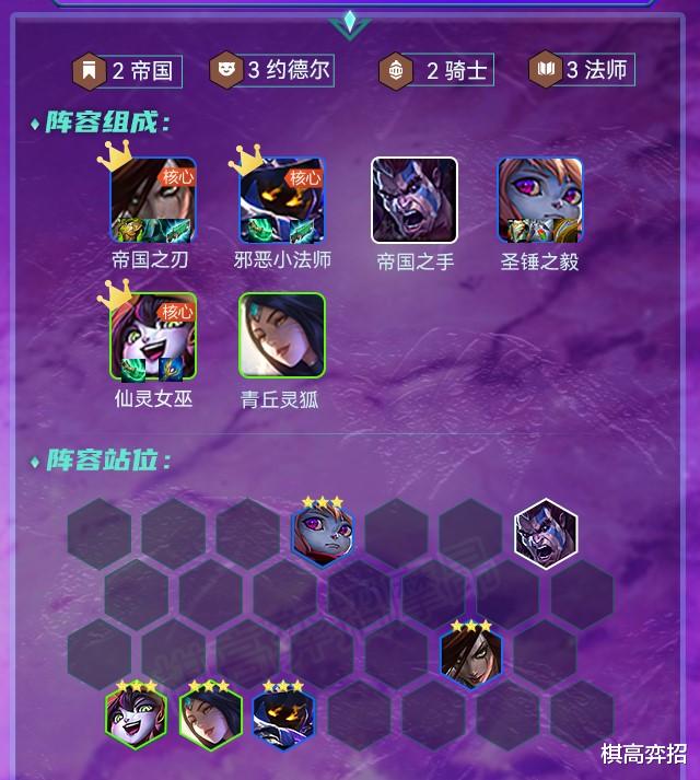 仙灵女巫|金铲铲之战：6D骑士约法+帝国之刃！赛季末冲分宗师王者不是梦！