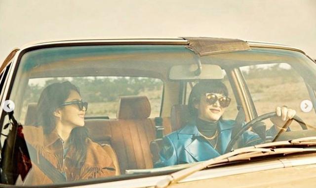 朴孝敏|金惠秀载韩素希去兜风！两代女神同框照流出，网暴动：韩剧剧透？