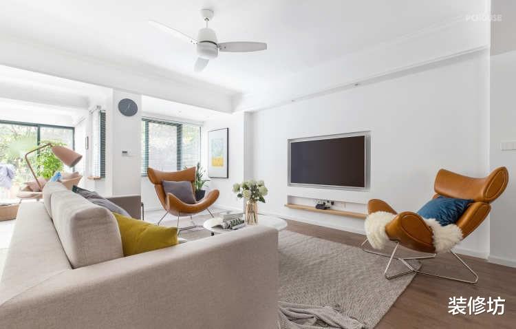 200平方米的复式房子,完美的配色,让生活更美好和幸福