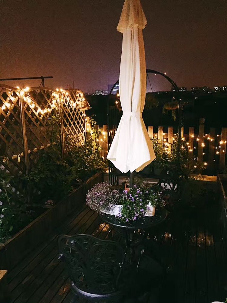 花一年多时间，改造16㎡屋顶露台，荒废屋顶变身“空中小花园”