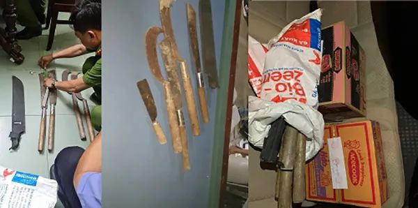 越南中文君 惊恐！越南黑社会老大雇人报复警察，在警察家中防火