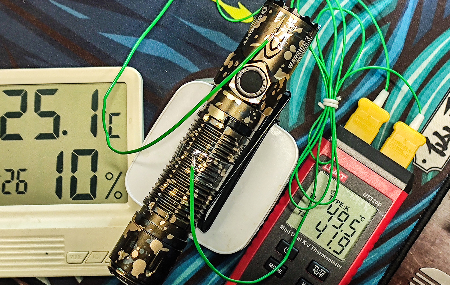 電池|彩裝硬漢、性能強悍：傲雷武士3戰術手電