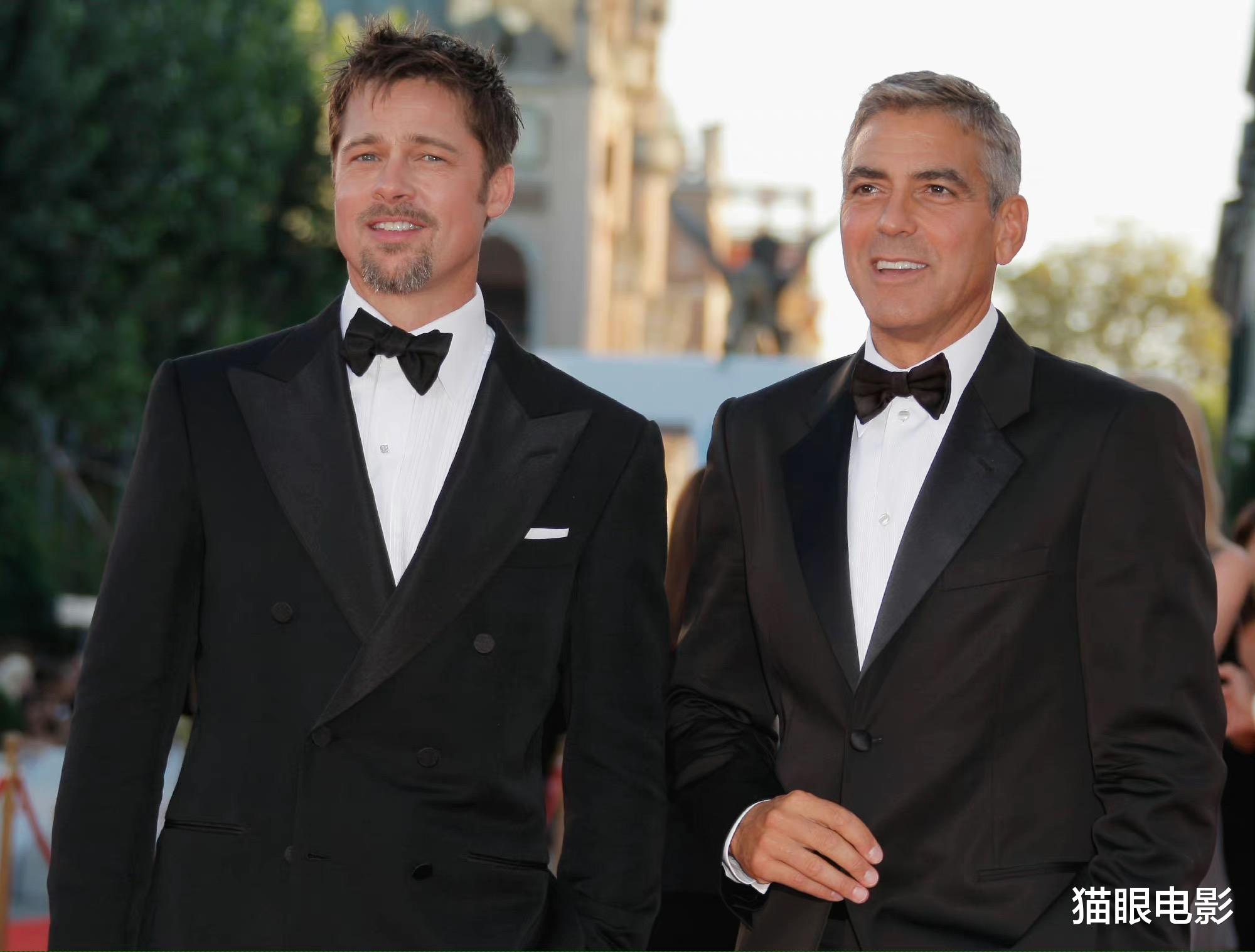 布拉德·皮特|人类高质量中年！布拉德皮特与乔治克鲁尼再合作，片酬高达八位数