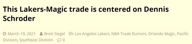 熱火隊|交易施羅德！籌碼2換2！這筆方案湖人賺大了，詹眉喜迎兩大幫手！