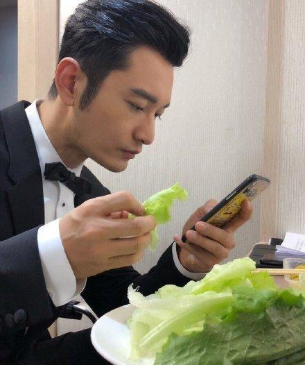 黄晓明|看完黄晓明的3餐，难怪1个月瘦26斤，网友：钱到位了我也能瘦