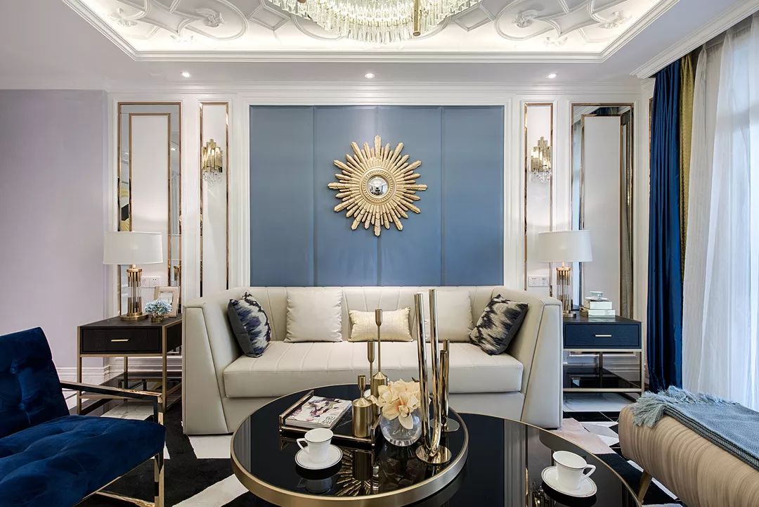 原来用石膏线做背景墙还能玩出花样,省钱又洋气,谁看谁喜欢!