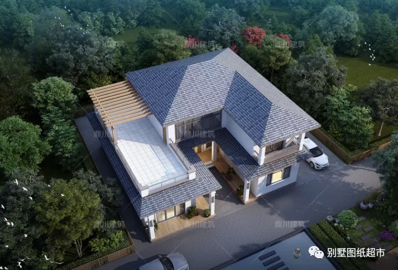 3款现代风格农村别墅,2021年房子这样建,回头率百分百