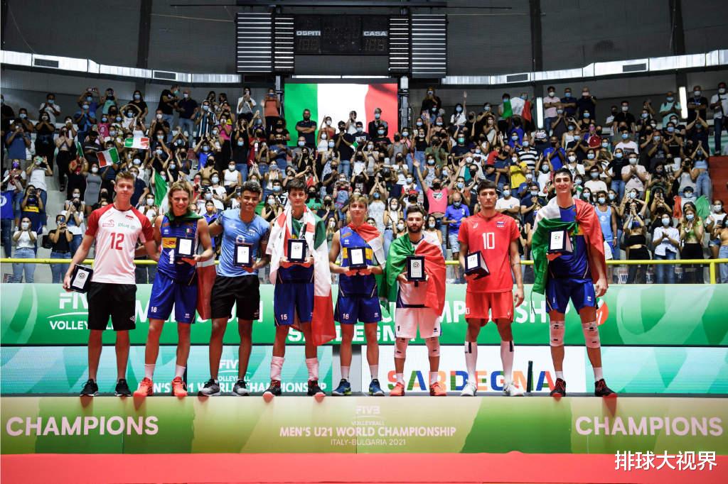 |MVP米切莱托！U21男排世锦赛东道主意大利全胜夺冠！