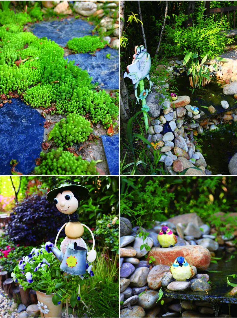 |院子里放置一些这样的创意小搭配,瞬间美成诗