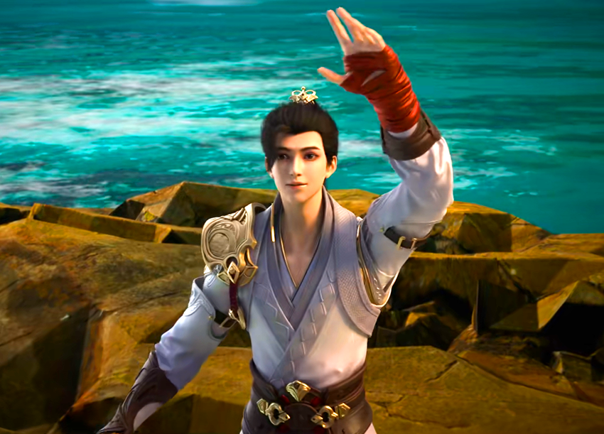 石昊|完美世界：魔女调戏石昊，举止亲密且惺惺相惜，组队打劫海神后人