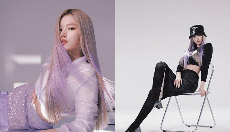 |又一“人间Prada”诞生！Twice Sana顶超仙灰紫发霸气登封