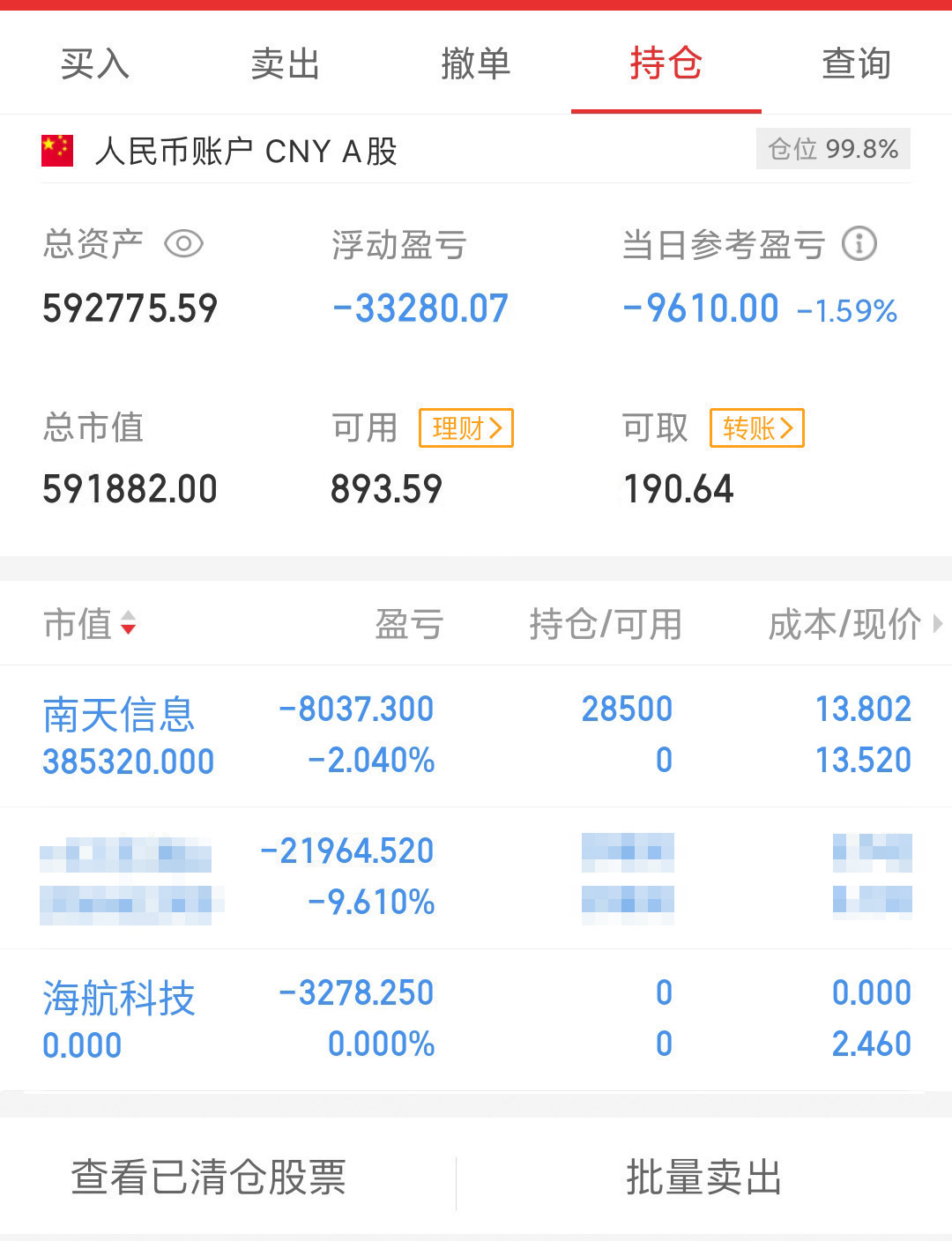 南天信息 5.13复盘+个股解盘+操作记录:南天信息打板失败