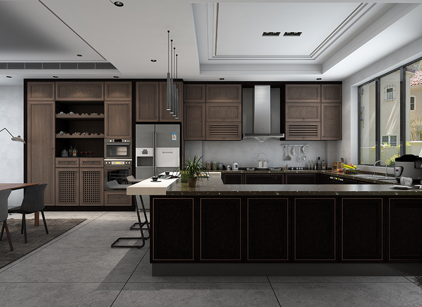 橱柜门板哪种好？7种橱柜门板材质详细对比