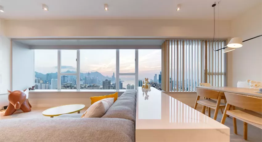 89㎡被喊“豪宅”?真的吗?我不信,一看窗外,真香!