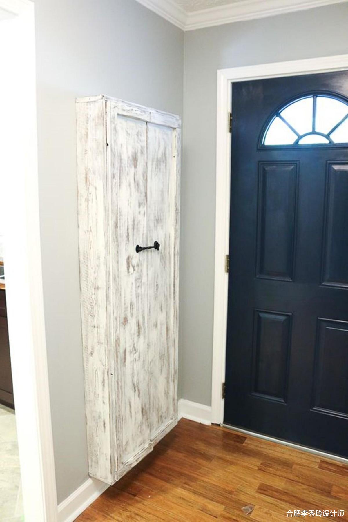 合肥李秀玲设计师|这个被忽视的角落,放个窄柜收纳杂物绰绰有余,以前怎么没想到