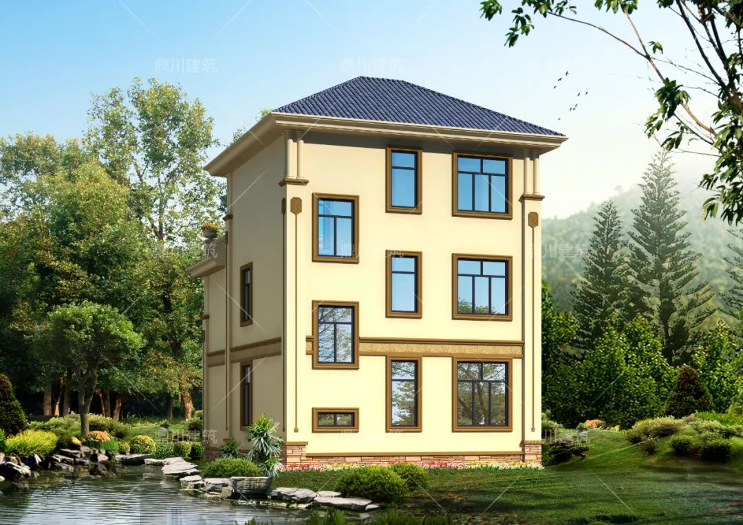 两开间最经典4款农村别墅户型，设计大气，完全不输大别墅