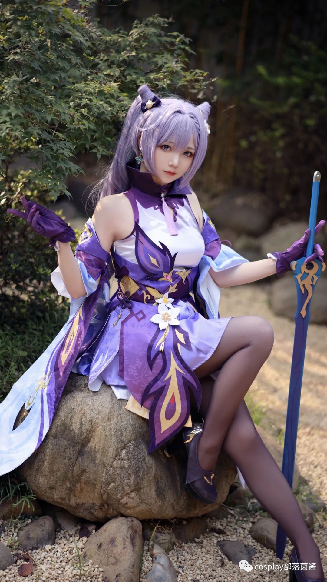 |cos：原神刻晴cos正片@楚楚子