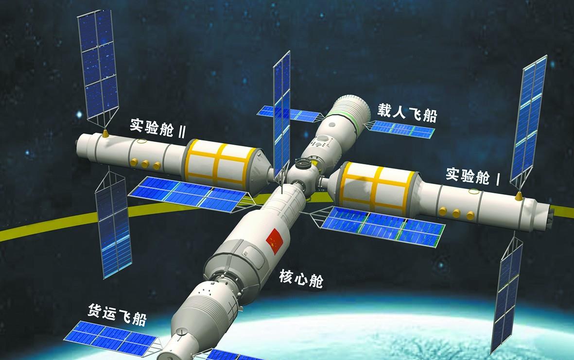 情微说 相差300吨，中国空间站与国际空间站对比，天宫空间站有何优势？