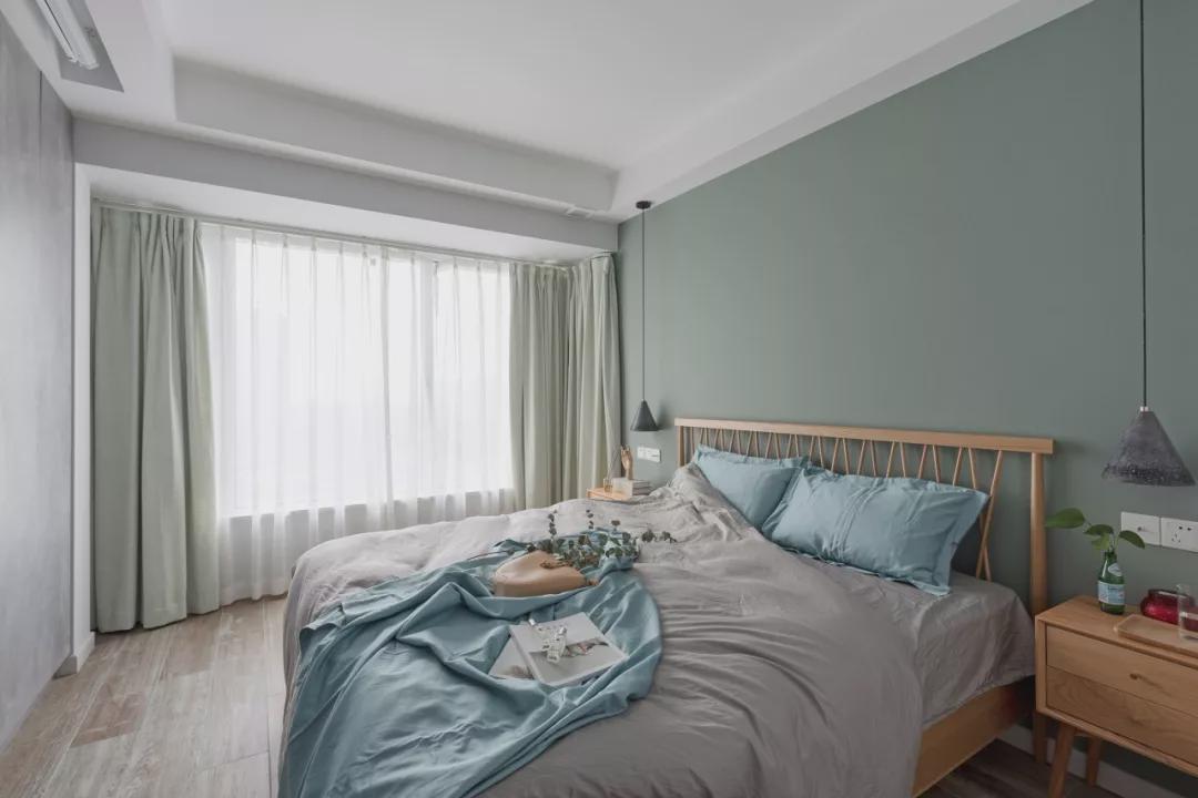 108㎡三居，清新色系装修，一幕惊艳
