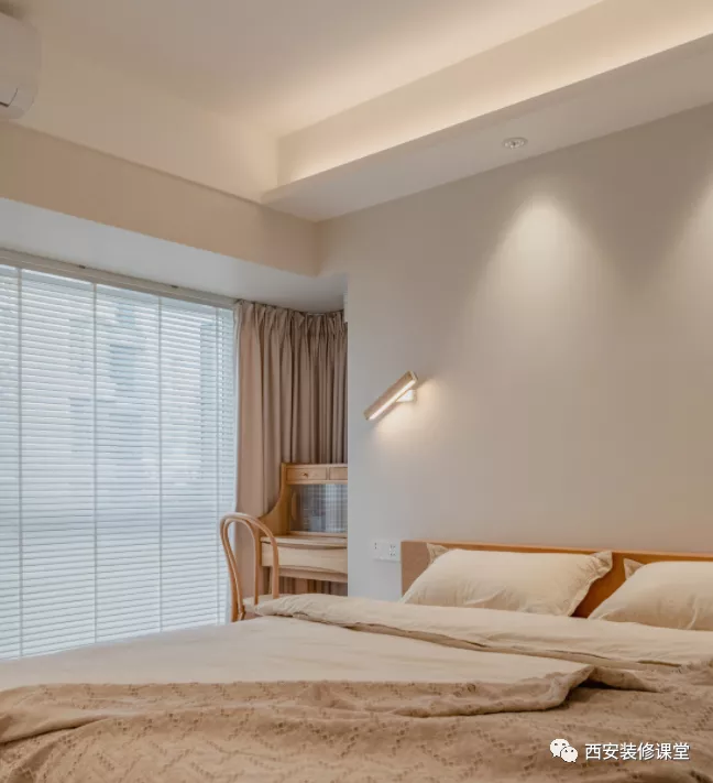 90㎡两室一人住，日式清新家