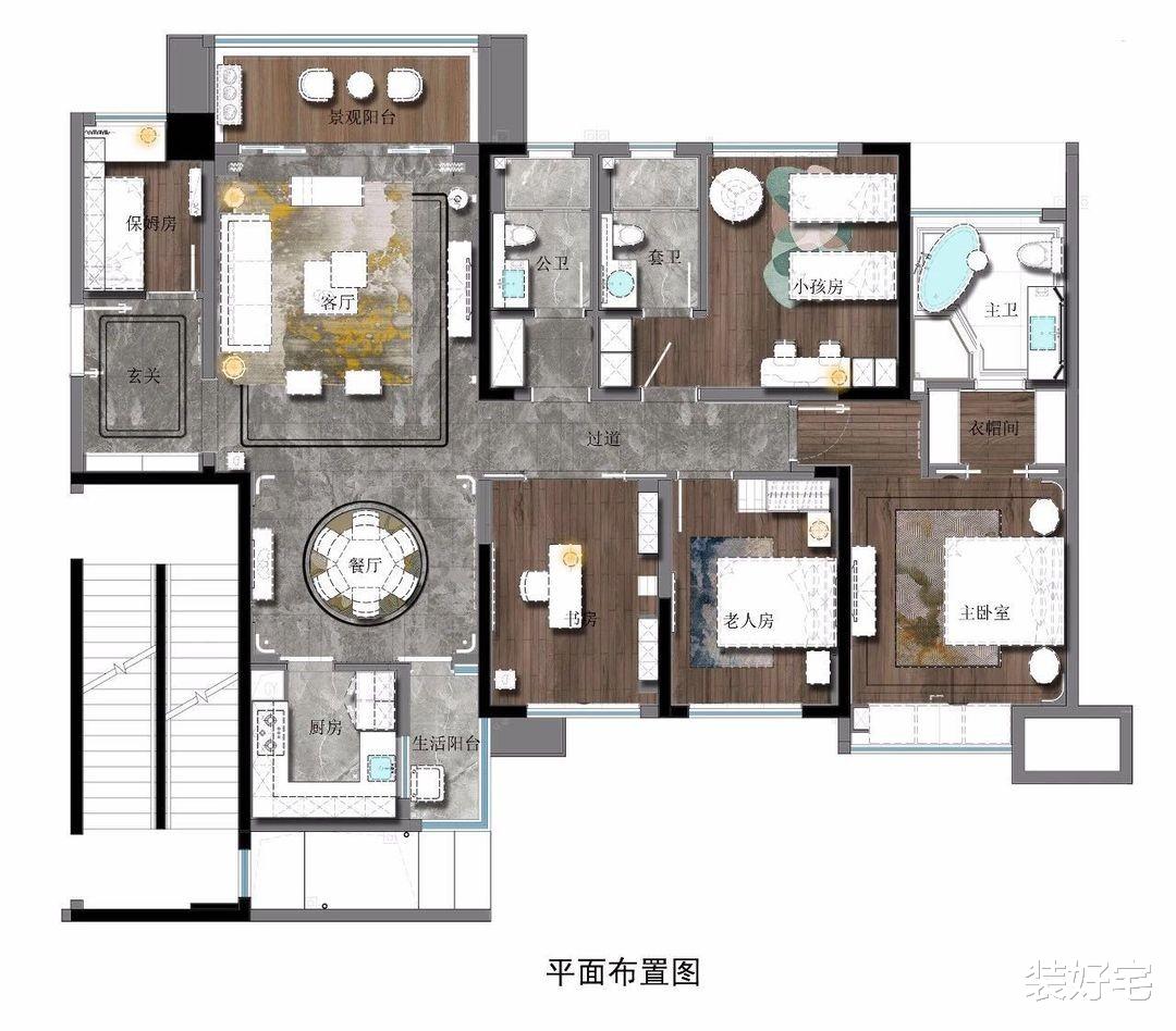 |探索东方美学的魅力，畅享中式文化，邀您共赏155㎡新中式