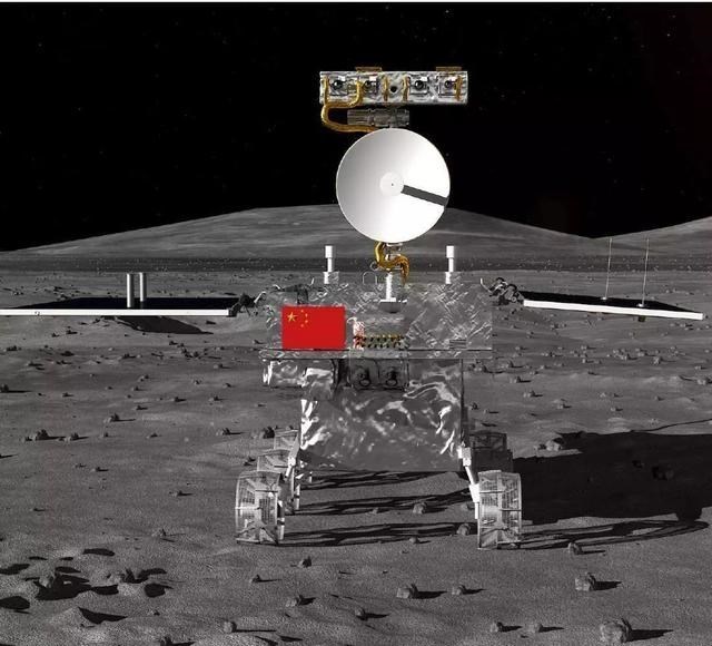 科学家 中国月球车在月球拍到石碑图像，科学家看到后，给出这样的解释