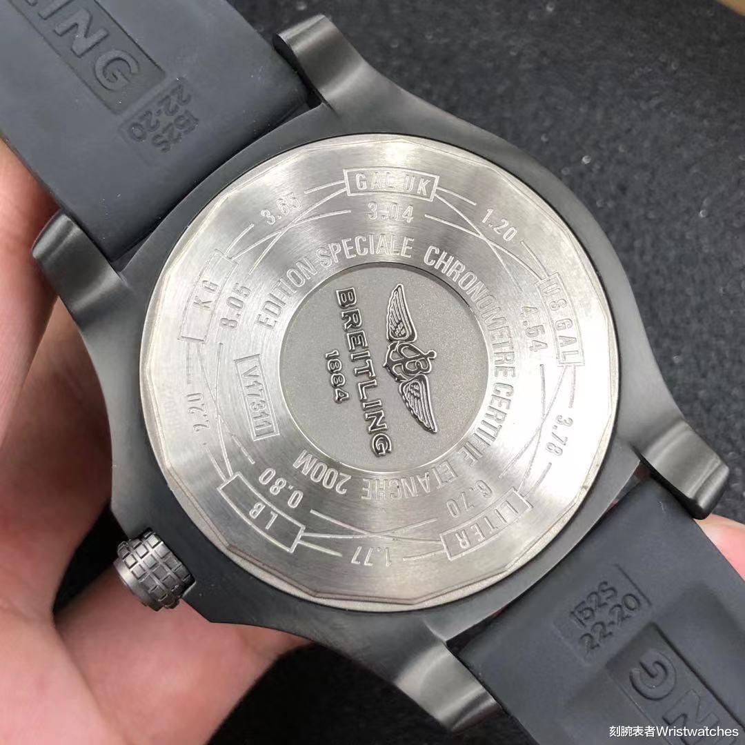 刻腕表者Wristwatches|GF厂百年灵黑鸟侦察机v4版复刻表升级了哪些细节!