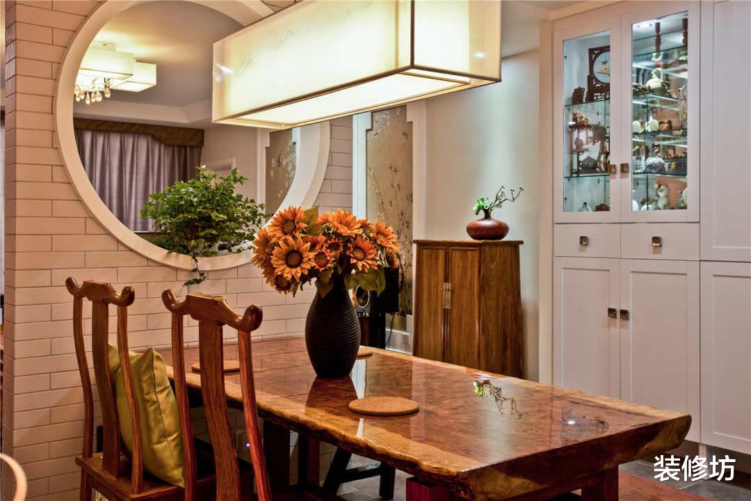 装修坊|美式风设计，橘色系搭配让家更温暖，阳台惬意又舒适