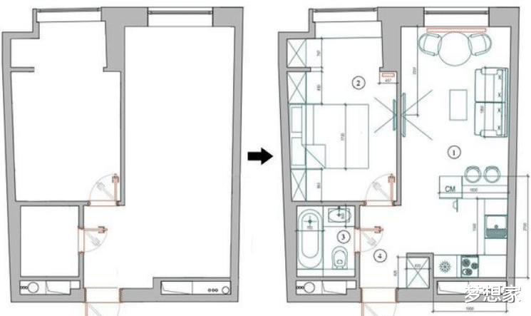设计师|55㎡极简小屋，素色贯穿整体，给人极致的温馨和安逸