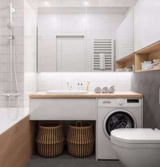 二柒山居|去邻居家借厕所，打开卫生间就懵了，布置得真有才，干净又实用！