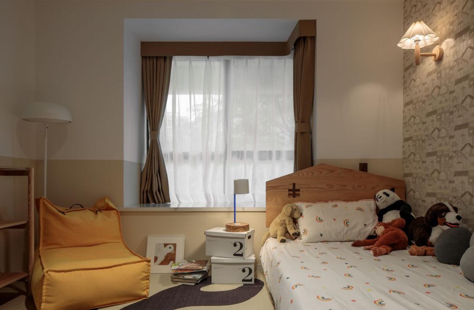 |从没想到复古风也能这么干净，她120㎡新家，收纳空间多到爆