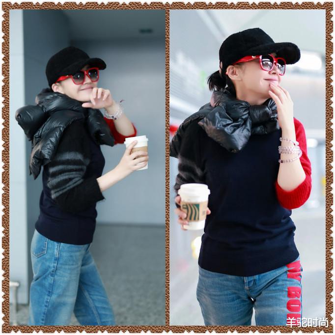 穿衣搭配|许晴穿保守了也不像中年人,身材气质都好年轻,小姑娘都羡慕